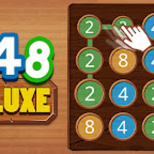 Play  2048 Deluxe Wooden Edition